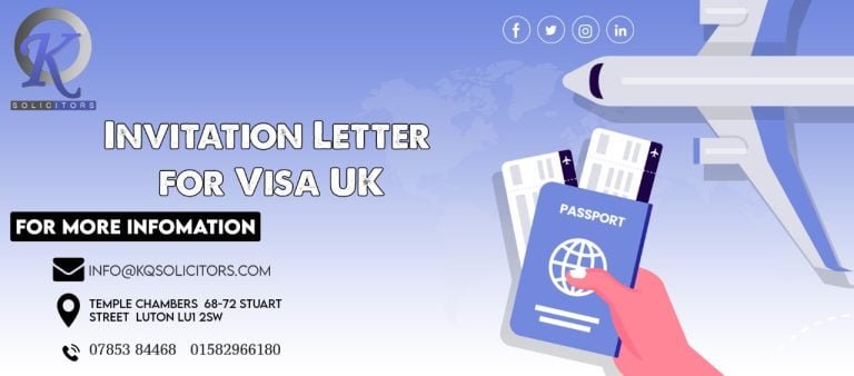 Invitation Letter for Visa UK