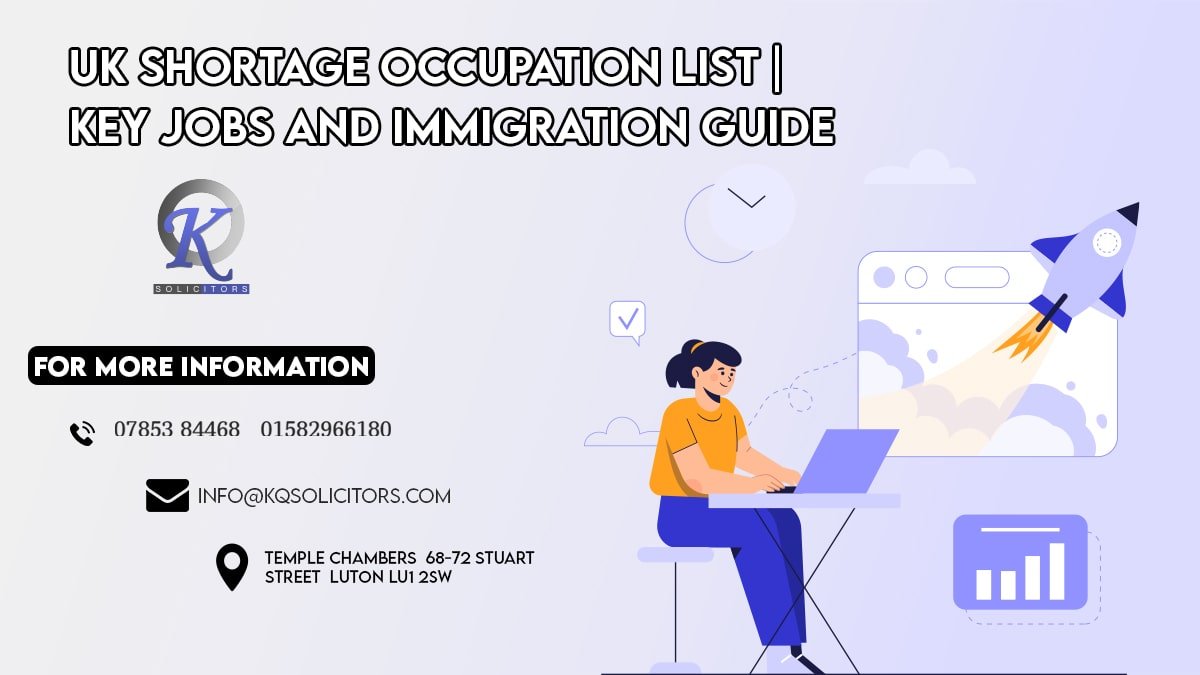 Shortage Occupation List UK KQ Solicitors