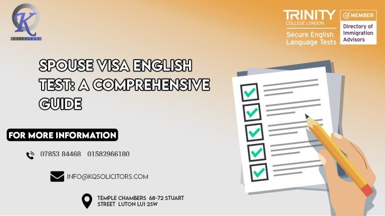 Spouse Visa English Test