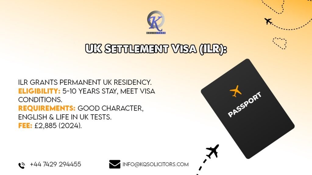 Settlement Visa UK