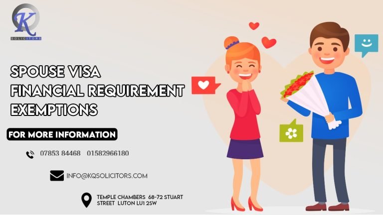 Spouse Visa Financial Requirement Exemptions