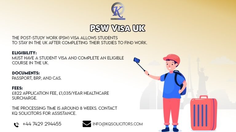 Post Study Work Visa (PSW) UK